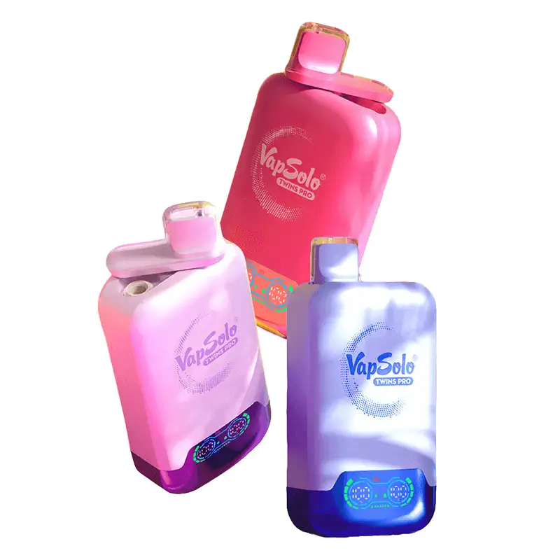 VapSolo TWINS PRO Disposable Vape5
